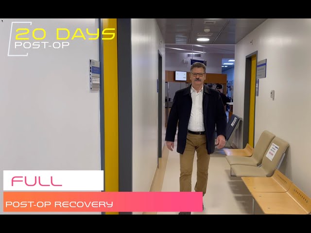 Full recovery 20 days after ALMIS fast track hip replacement!