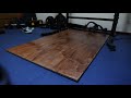 ホームジム｜筋トレ部屋に合板（コンパネ）を敷いた感想【サイズと種類を紹介】