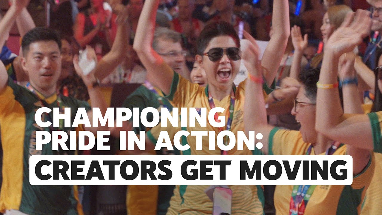 Championing Pride in Action: Creators get moving