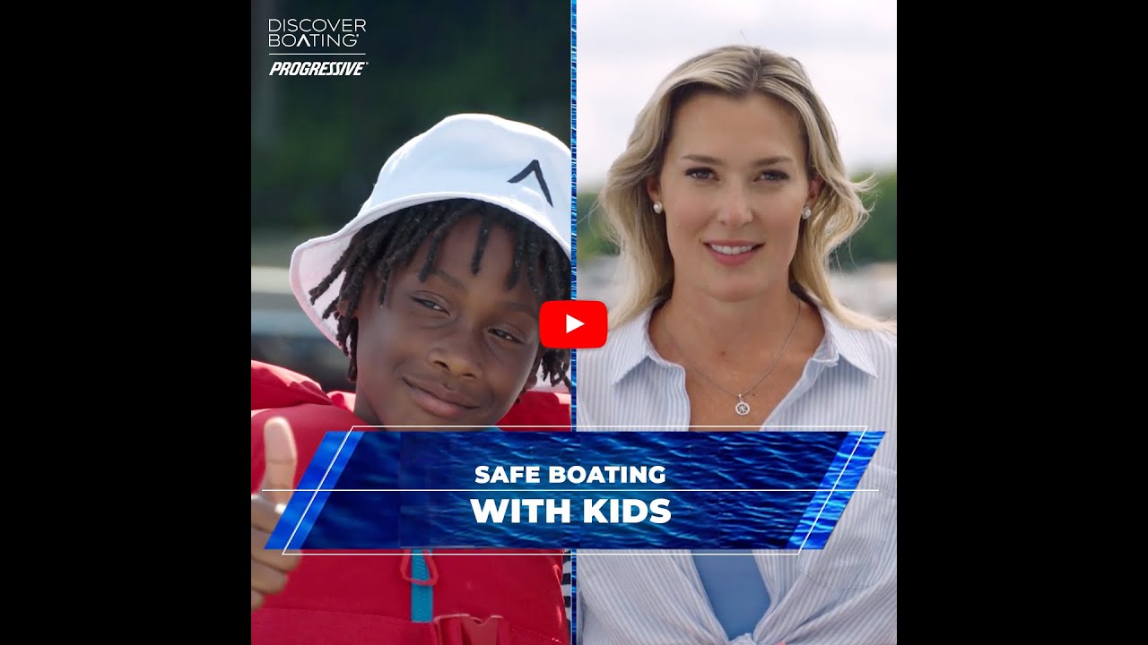 ⁣How to Boat Safely With Kids | Discover Boating
