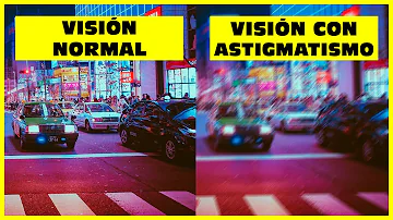¿Qué ve de noche una persona con astigmatismo?