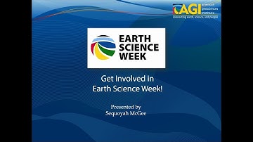 Get Involved: Earth Science Week 2020