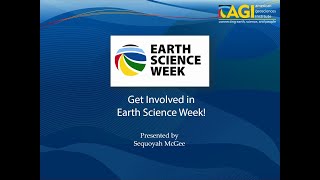 Get Involved: Earth Science Week 2020