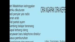 Kumpulan Guyonan Ngapak (Curahan Perasaan dan Humor) 2