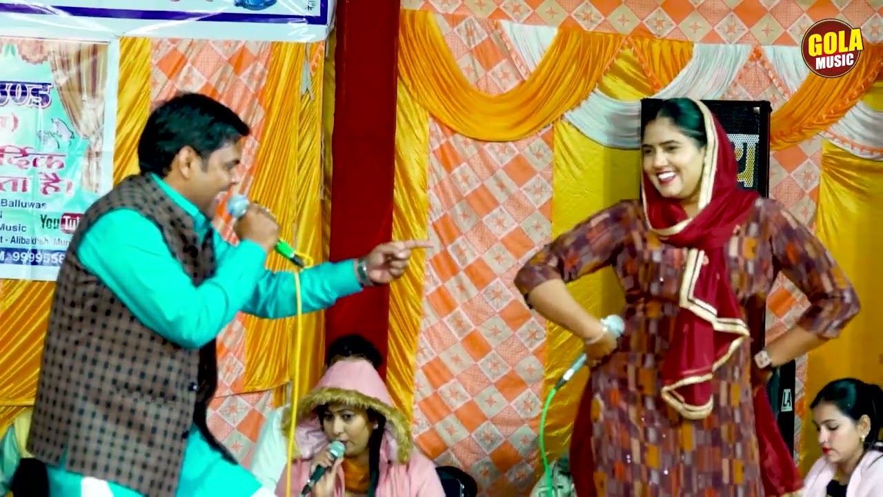 सुरेश गोला और पूजा राव किस्से की गजब रागनी | मेरे दिल ने डाटन आले | New Haryanvi Ragni 2024 Ultraton