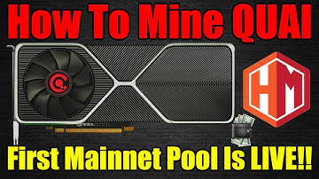 GPU Miners QUAI MAINNET IS LIVE!!! - How To Mine Quai