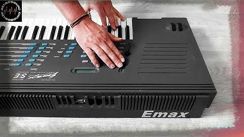 E-MU EMAX SE Sampling Synthesizer (1986) *Elektroschrott*