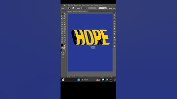 Make Stunning 3D Text in Seconds – Illustrator 2025 Tutorial #short #graphicdesigntips