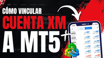 Cómo VINCULAR CUENTA de XM BROKER con METATRADER 5