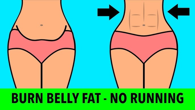 10 easy exercises to lose belly fat​