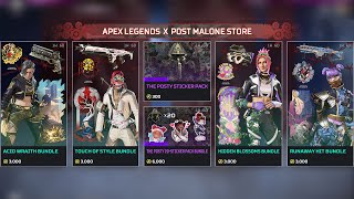 Post Malone Event Store Items - Apex Legends by MadLad 1,048 views 6 months ago 3 minutes, 16 seconds