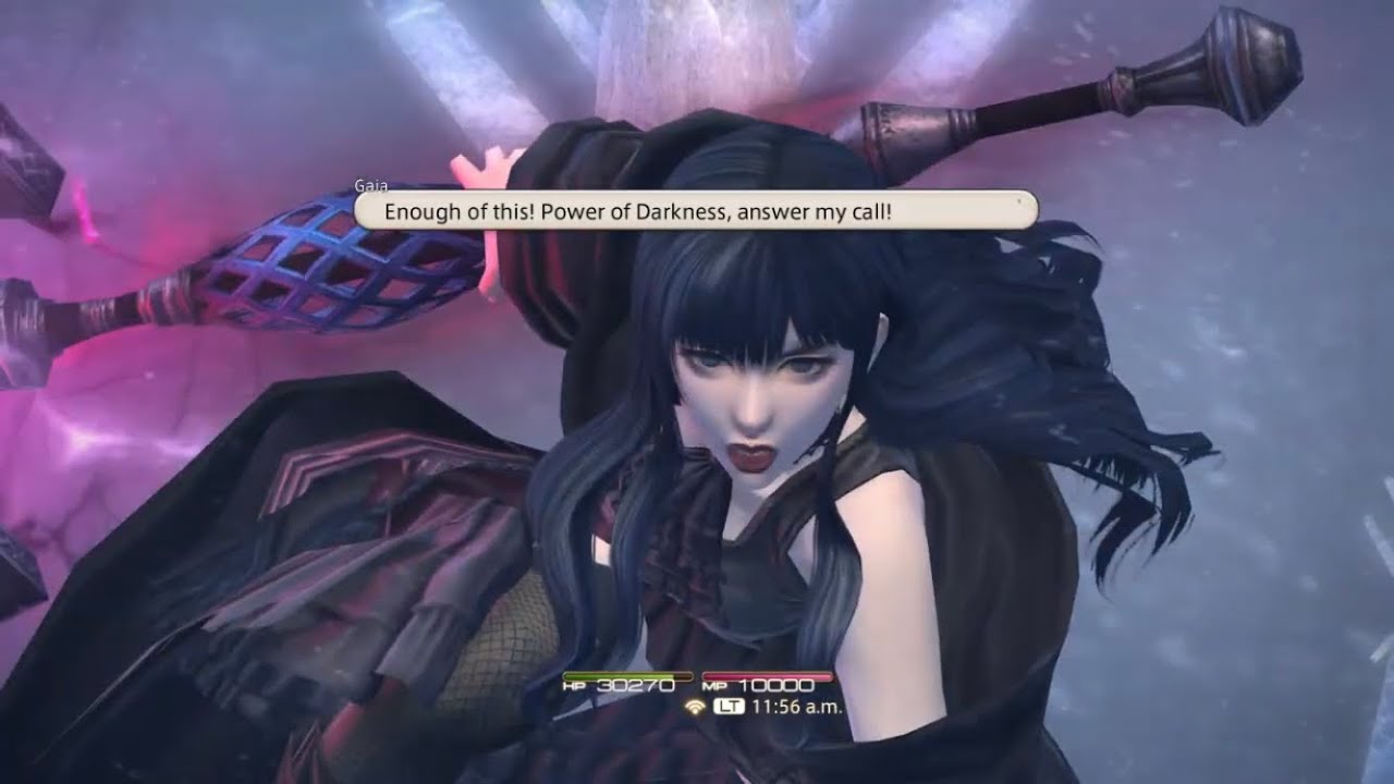[PS4] FFXIV Eden's Verse: Refulgence Gaia Scene - YouTube