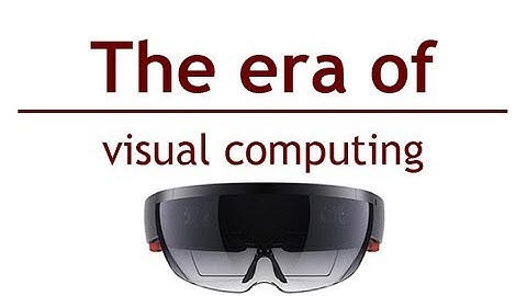 The era of visual computing | Tommy Palm