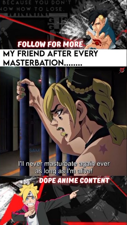 my friend after every masturbation  #anime #short