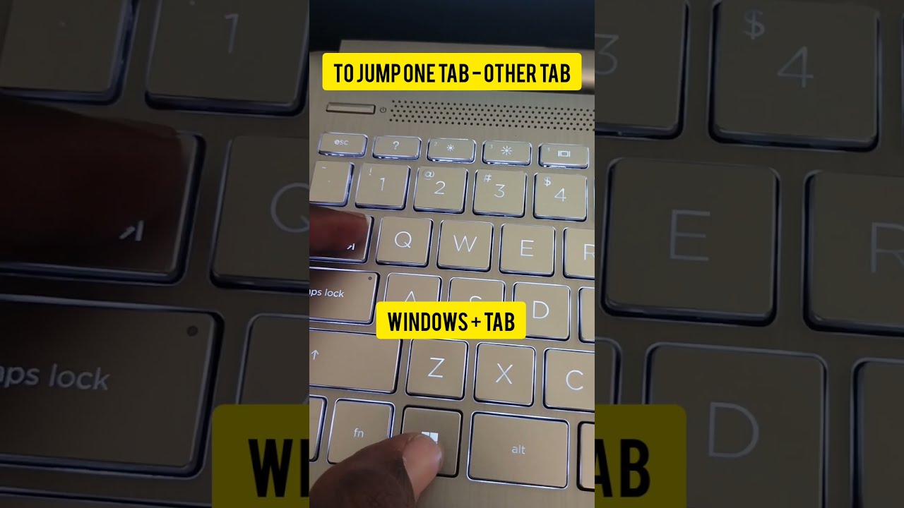Shortcut Key To Jump One Tab Other In Pc Laptop Youtubeshorts Winter Viral