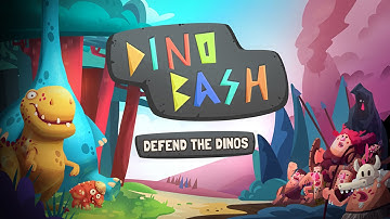 Official ino Bash - Dinosaurs vs Cavemen Defense (by Game Alliance) Launch Trailer (iOS/Android)