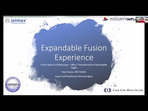 Open Fusion to Endoscopic Fusion - My experience with Expandable Cages for Lumbar fusion