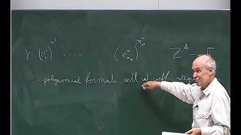 Prof. Pierre Deligne | Multiple zeta values II