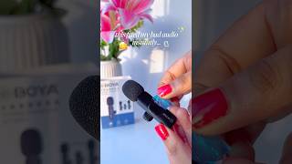 Budget friendly mic for creators #mic #shorts #creator #ugc #aesthetic