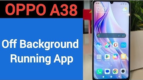 How to turn off background running app, Oppo A38 me auto launch app Kaise off Karen
