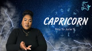 CAPRICORN  'IN IT TO WIN IT • BIG CHANGES PREPARE YOU FOR LIVING YOUR BEST LIFE!!' MAY 15  JUNE 15