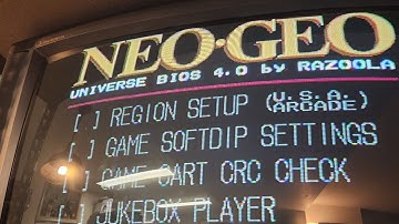 Unibios install best method to not damage your NeoGeo