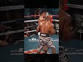 Manny pacquiaos feet were off the ground boxing