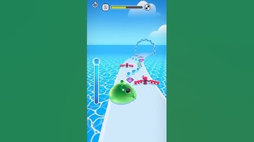 Wobble man run 3D fun game level 2 #mobilegame #shorts