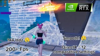 Rtx 2060 Super - Fortnite Chapter 5 Season 2 - |Comparative Settings| directX®12 Smooth 200 fps win|