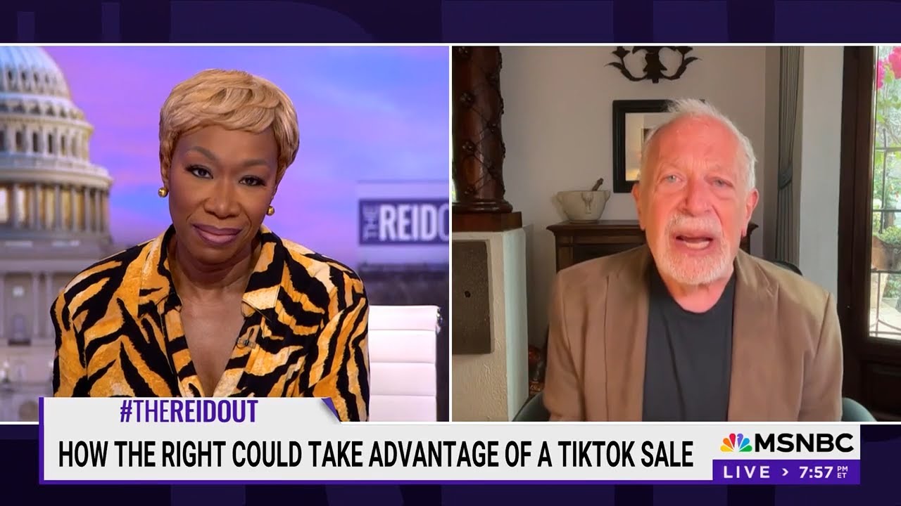 Billionaires Want TikTok | Robert Reich on MSNBC with Joy Reid