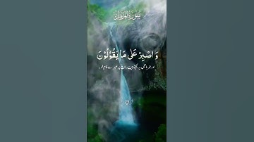 وَاذْكُرِ اسْمَ رَبِّكَ وَتَبَتَّلْ إِلَيْهِ تَبْتِيلًا﴾[ سورة المزمل: 8-12] #beautiful