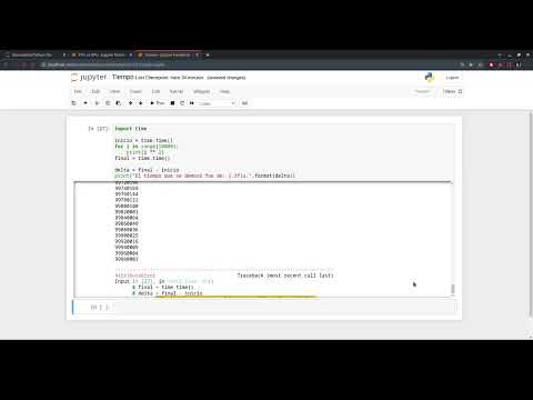 Video: ¿Qué es el tiempo de ejecución de Python?