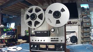 Teac 7010 SL Reel To Reel Demonstration - YouTube