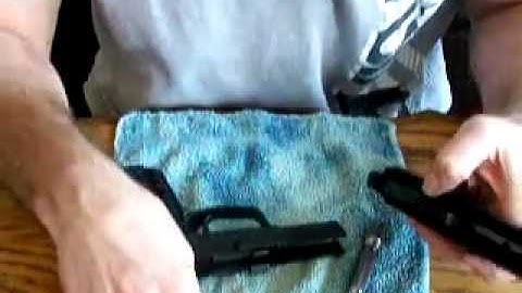 Sig Pro SP2340 SP2022 Disassembly Sauer Short Trigger Assembly Removal Installation