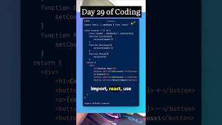 Day 29 of my frontend journey #reactjs #frontend #webdevelopment #javascript #coding