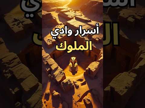 أسرار وادي الملوك ما لا يخبرونك به عن مقابر القدماء