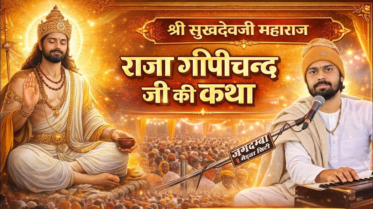 राजा गोपीचन्दजी की कथा बलाया सत्संग में ॥ श्री सुखदेवजी महाराज Sukhdevji Maharaj Kuchera 
