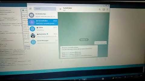 Controling ESP32 Using Telegram bot