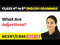 What Are Adjectives? - Attributive & Predicative Adjectives | Class 4th to 8th | English Grammar