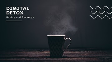 YOU WILL THANK ME LATER! TAKE A DIGITAL DETOX