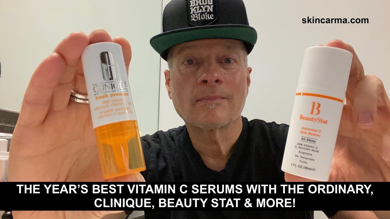 THE YEAR’S BEST VITAMIN C SERUMS WITH THE ORDINARY, CLINIQUE, BEAUTY