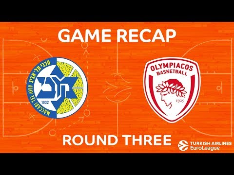 Highlights: Maccabi FOX Tel Aviv - Olympiacos Piraeus