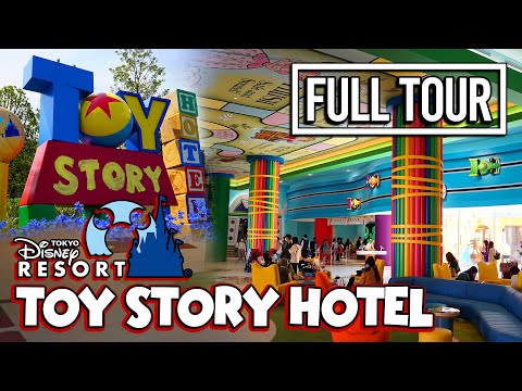 Tour the Entire Toy Story Hotel - Tokyo Disney Resort
