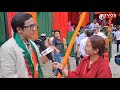 Senior journalist of sikkim mr yogen tamang  joined skm party