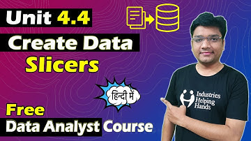 4.4 How to Create a Data Slicer in Power BI | Data Analyst Lecture for Beginner | Nishant Bhaiya