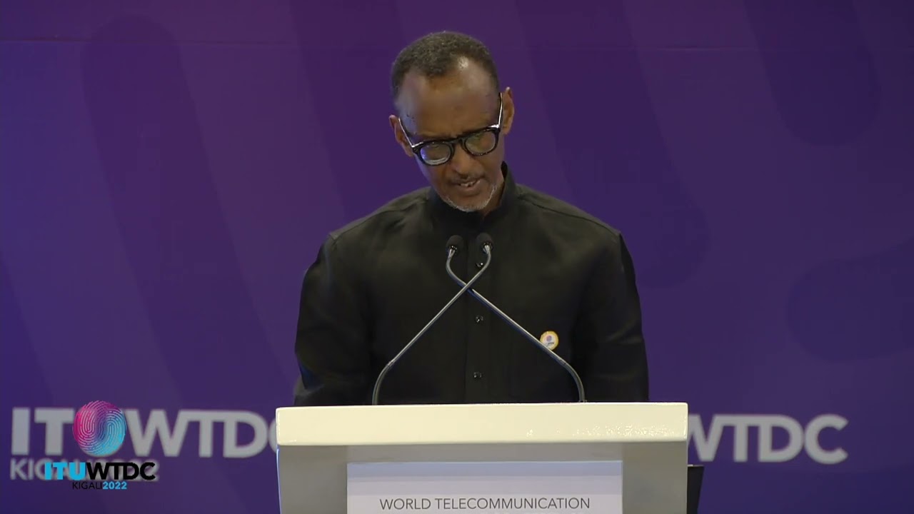 WTDC, Kigali 2022: H.E. President Paul Kagame, President of Rwanda Opening speech  #ITUWTDC