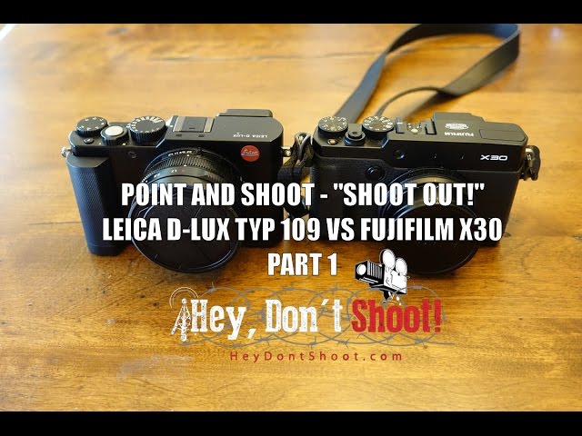 Fuji X-T1 vs. Leica D-Lux Typ 109 ISO Comparison