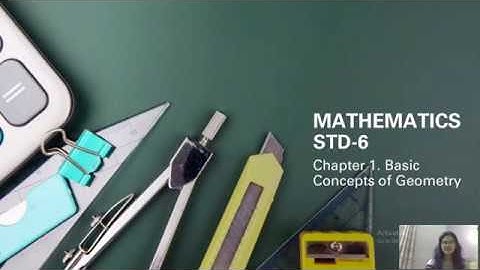 #1 Basic Concepts in Geometry| Maharashtra Board | Mathematics | Class 6 | Chapter 1