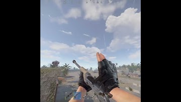 220 метров на лету в голову Раст / Rust #shorts #rust