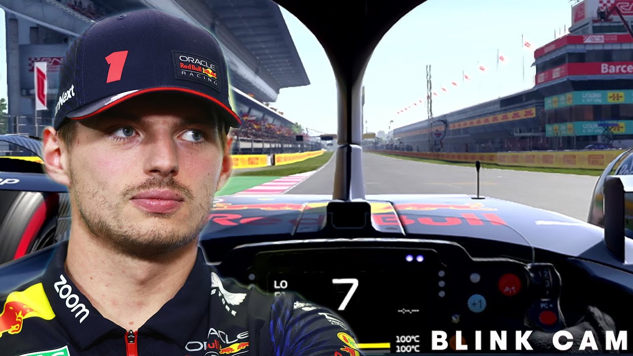 How many times does Max BLINK in Barcelona? | Oracle Virtual Laps at ...